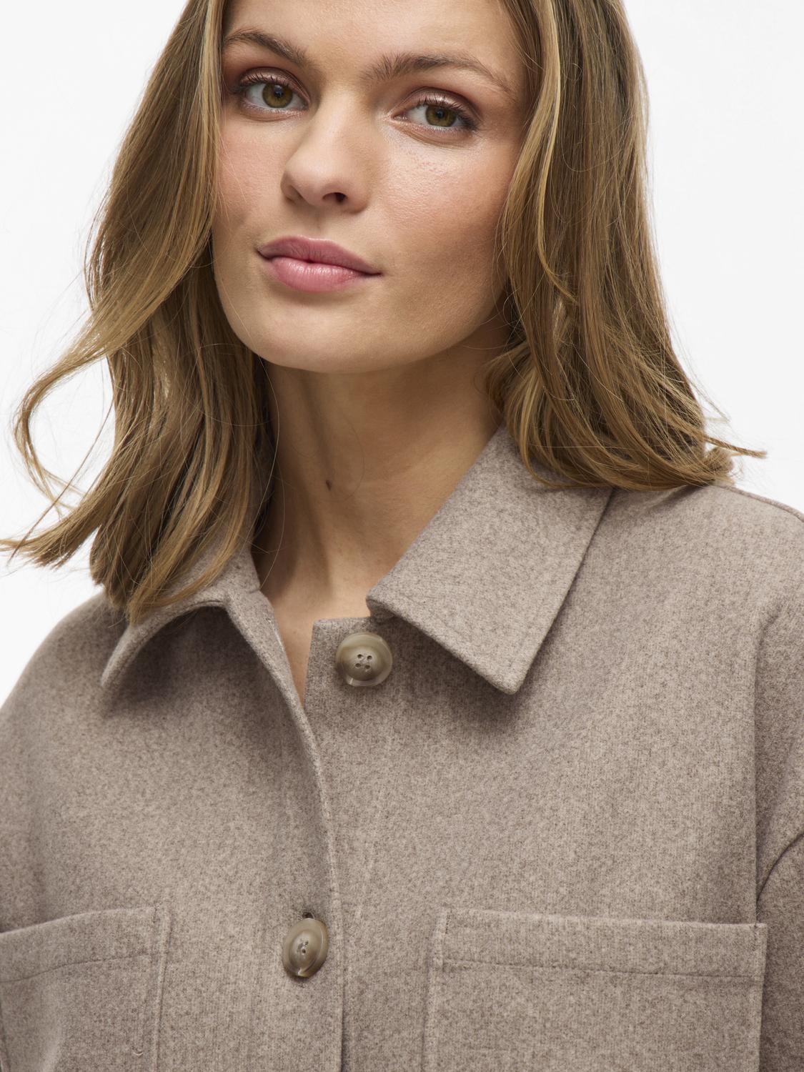 VIKIMMI Jacket - Fossil - VERO MODA & VILA Bergvik